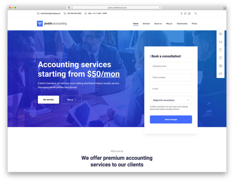 13 Best Accounting WordPress Themes 2026 - Colorlib