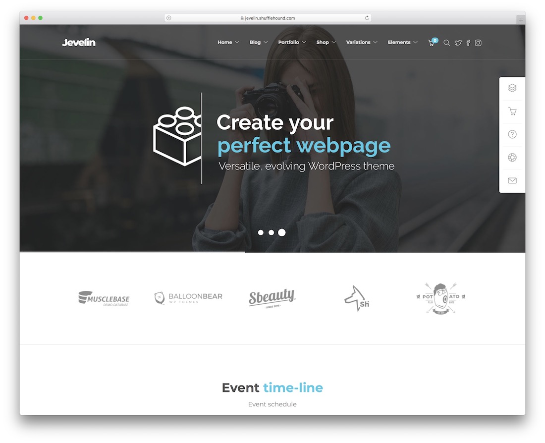Free Conference Website Template from colorlib.com