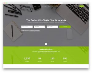 Jobboard website template