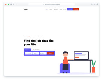 Jobpply website template