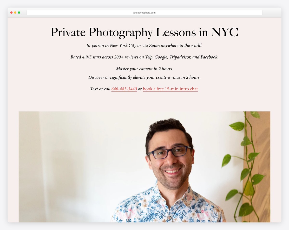 jp teaches photo teacher website