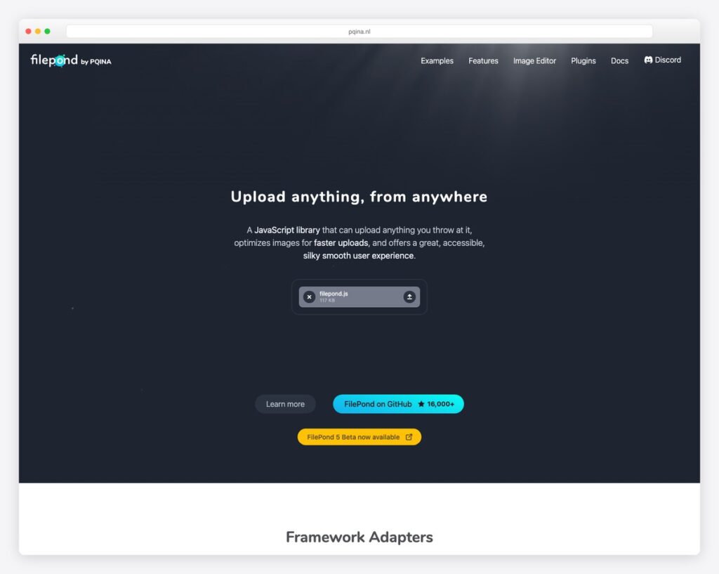Filepond Examples Best File Upload Libraries: jQuery & Modern JavaScript (2026) - Colorlib