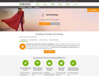 jsp hosting compared