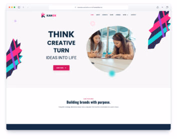 Kanox website template