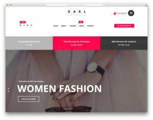 Karl website template