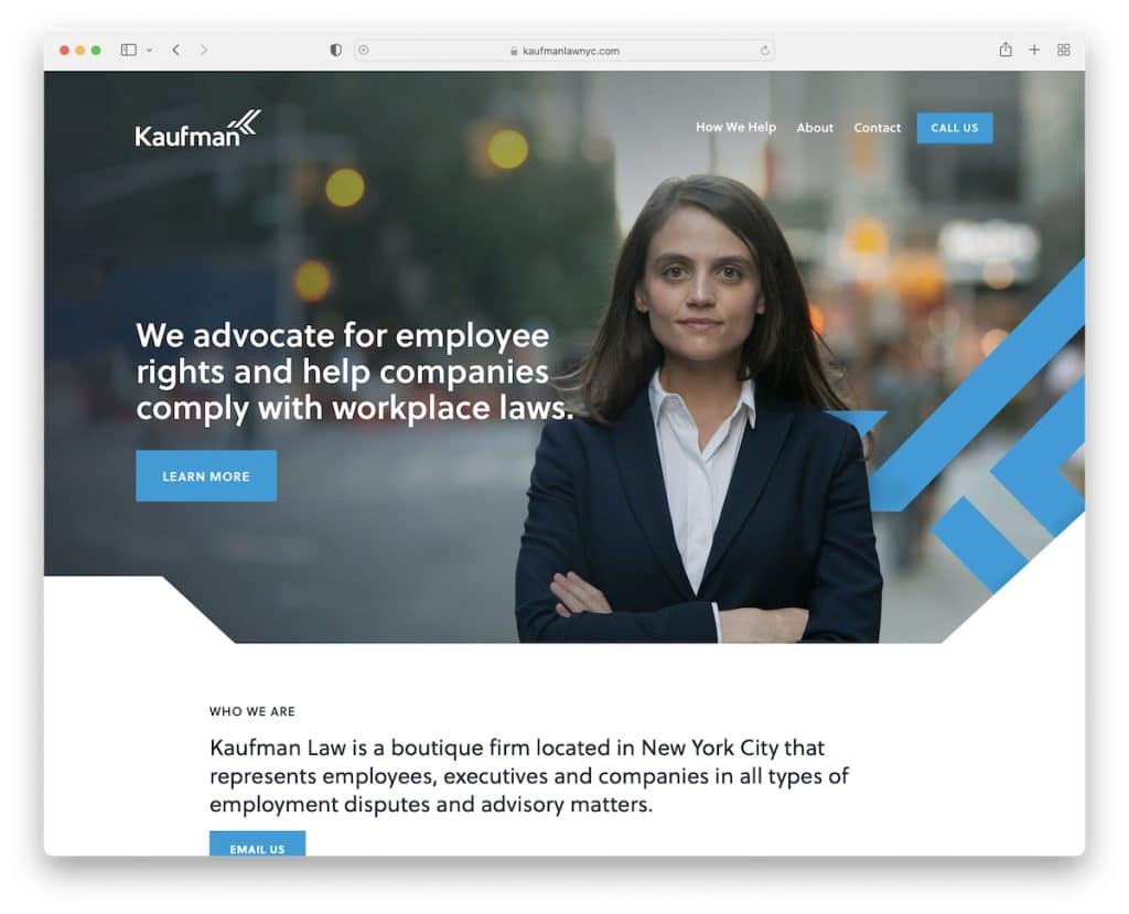 kaufman law website