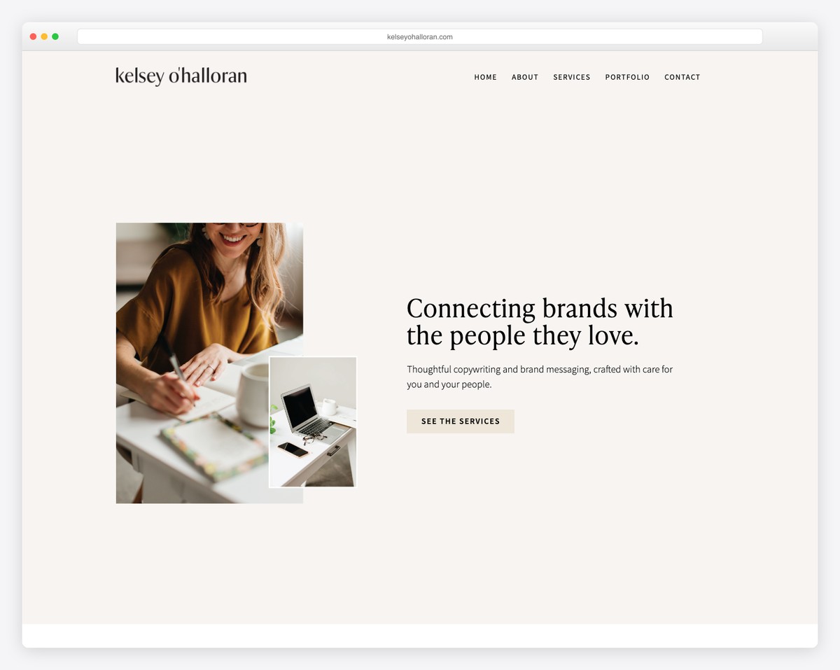 kelsey ohalloran service website