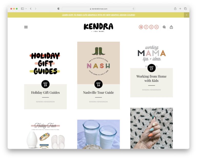 Squarespace Shop Examples 21 Best Squarespace Blog Examples (2026) - Colorlib