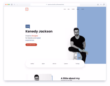 Kenedy website template