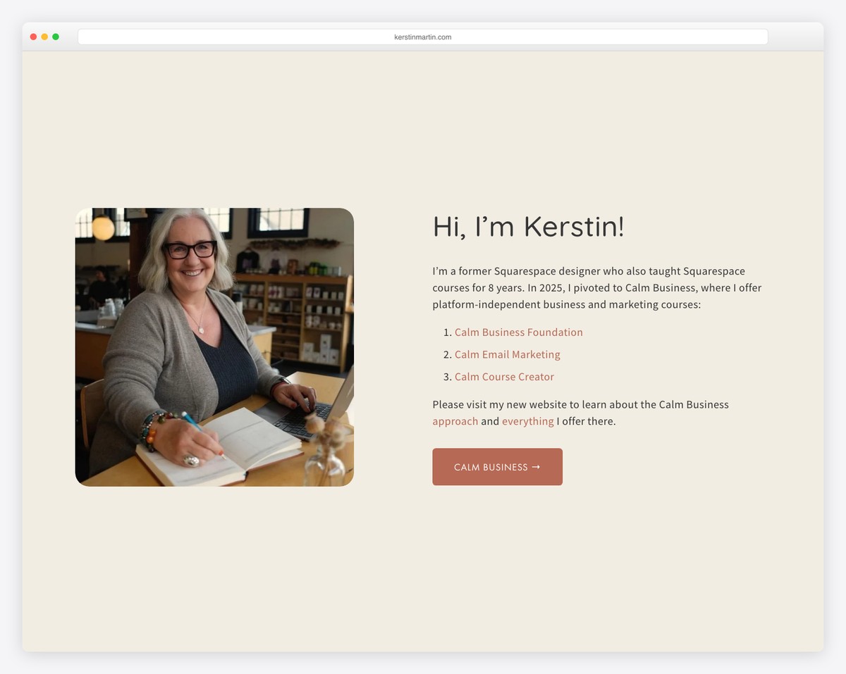 kerstin martin website example