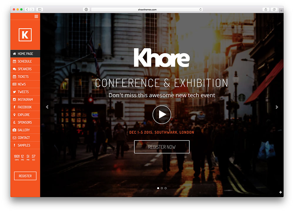 khore creative conference & event theme