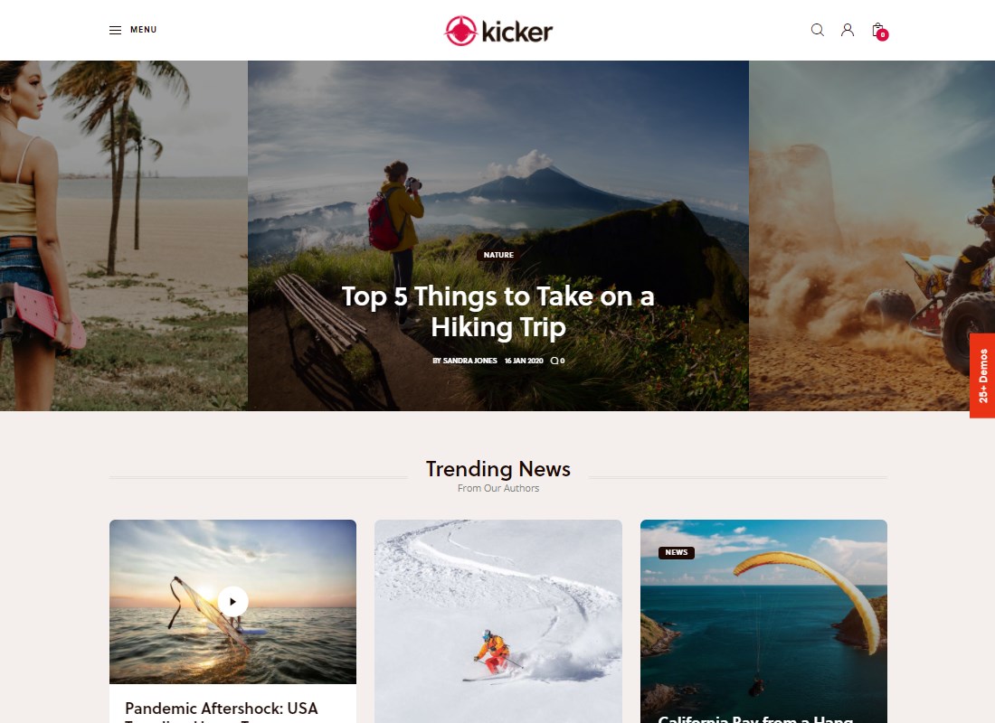 15 Most Adventurous Hiking WordPress Themes 2026 - Colorlib