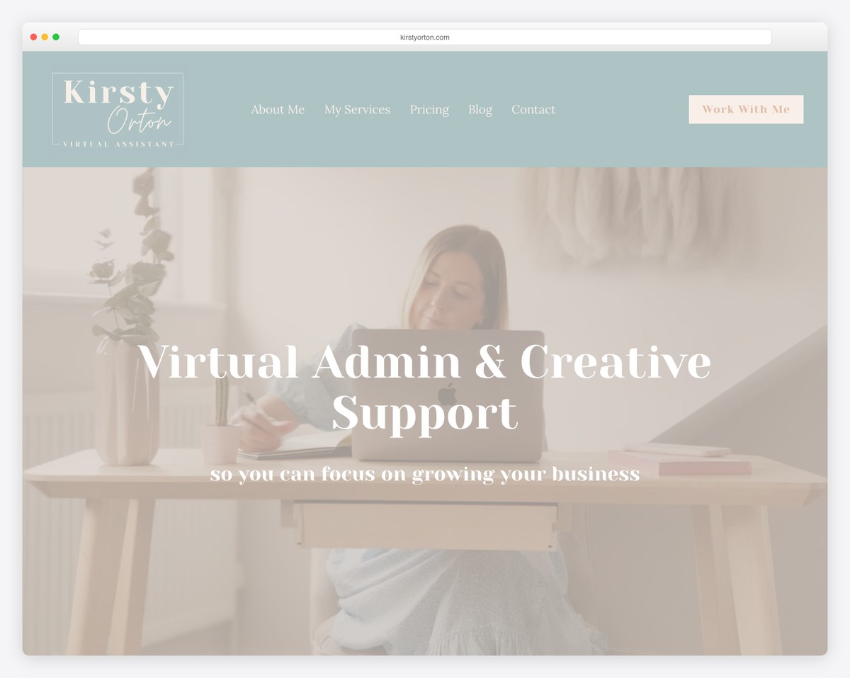 kirsty orton va website example