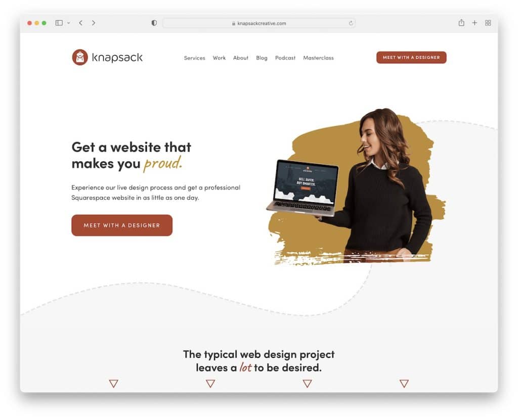 knapsack startup website