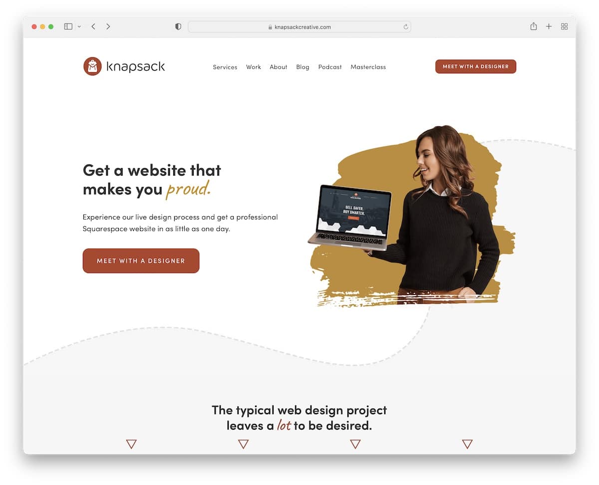 knapsack startup website