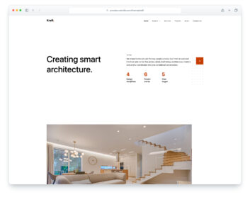 Kraft website template