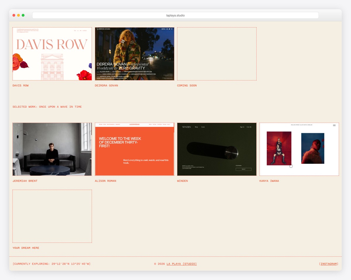 la playa service website