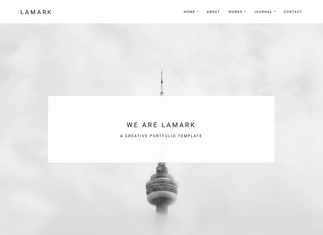 Lamark - Freelancers and Agencies Portfolio WordPress Theme
