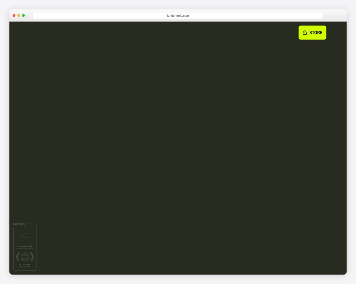 Lando Norris website