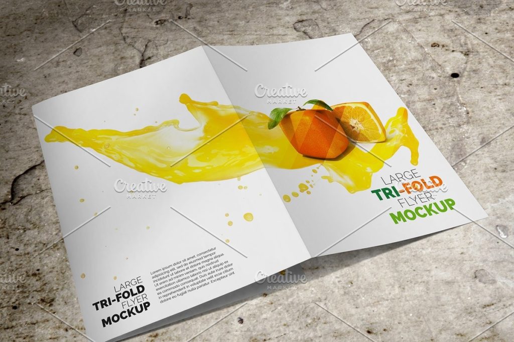 28 Best Trifold brochure PSD Mockups 2021 Colorlib
