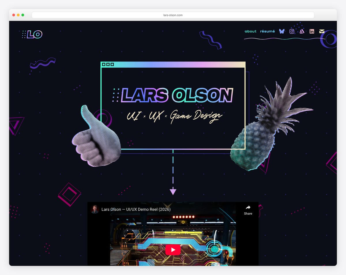 lars olson developer portfolio