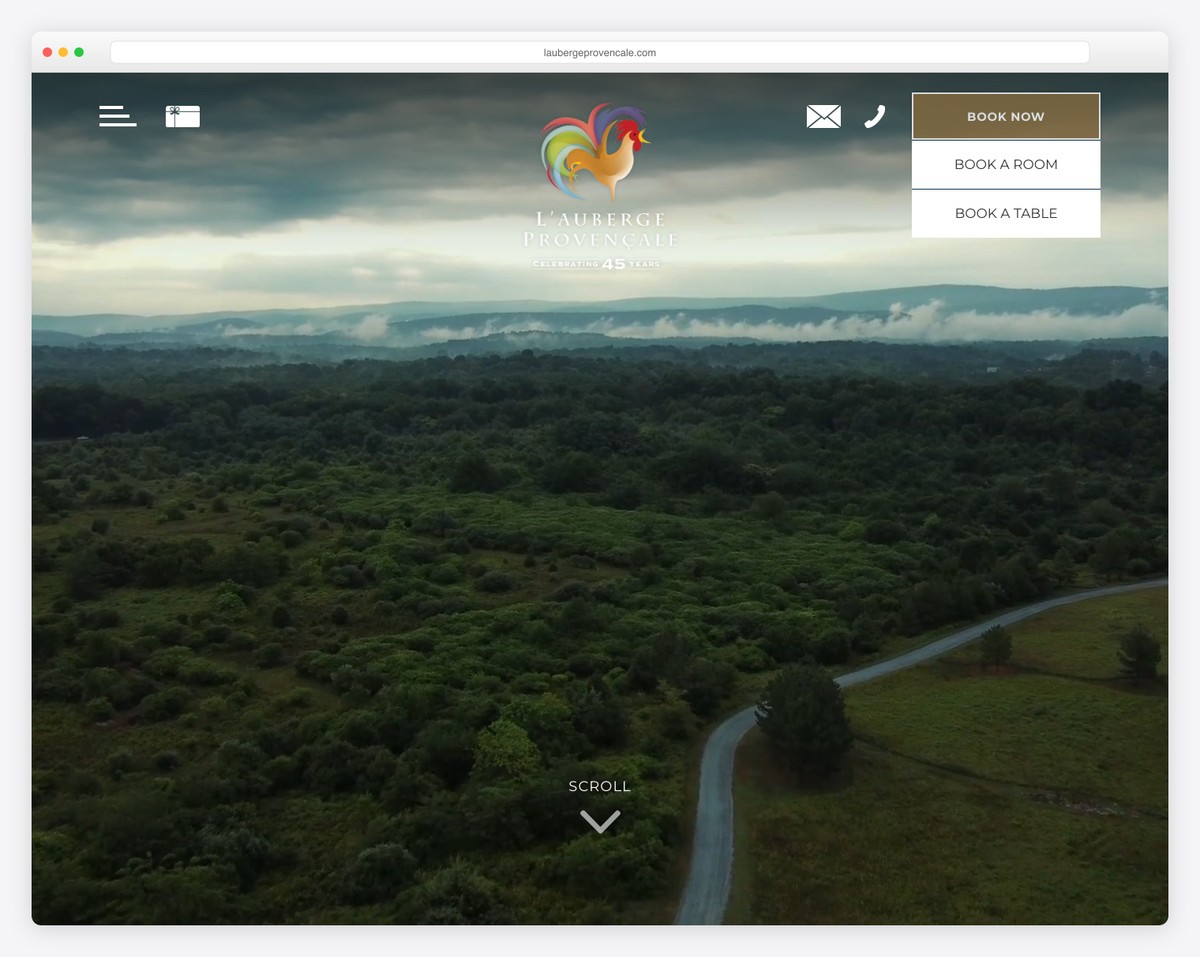 l'auberge provencale shenandoah valley inn website