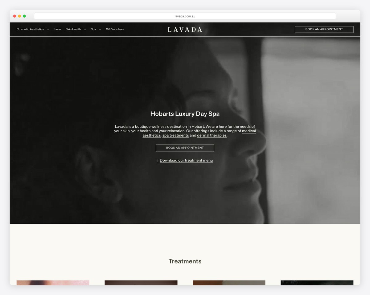 lavada small business website