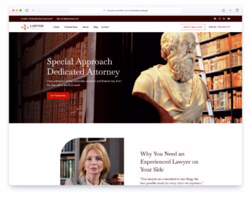 Lawyerlegal website template