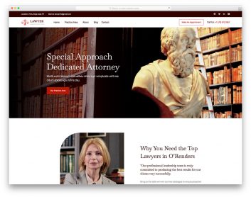 Lawyerlegal Free Template