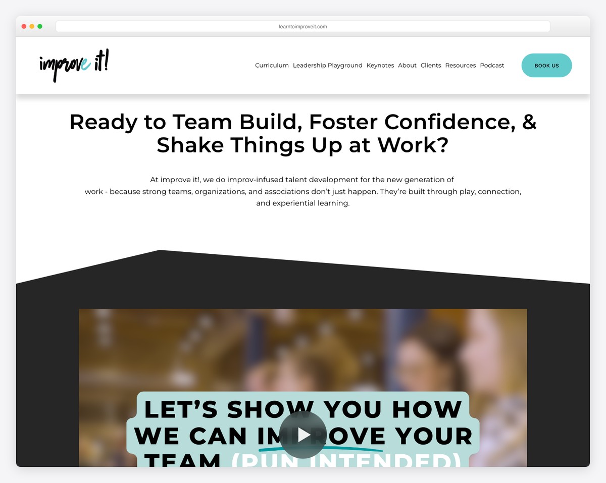 improve it! website example