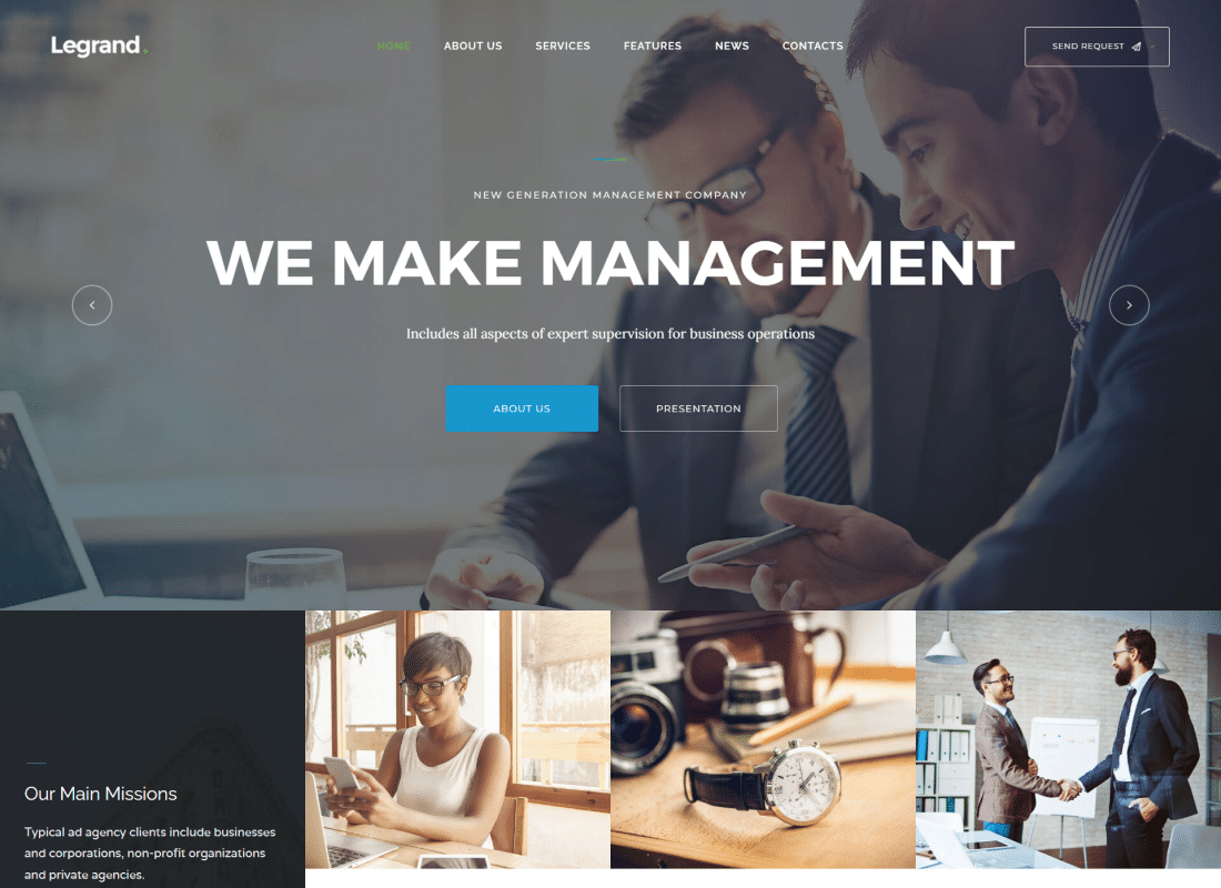LeGrand - Modern Multi-Purpose Business WordPress Theme
