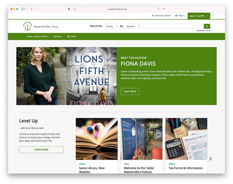 21 Best Library Website Design Inspiration 2026