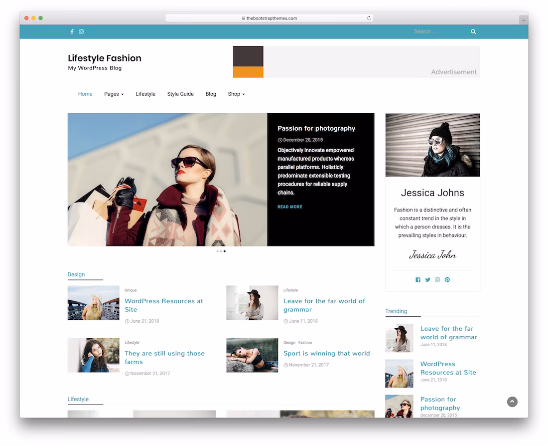 31 Free Fashion WordPress Themes for your Blog or Website 2019