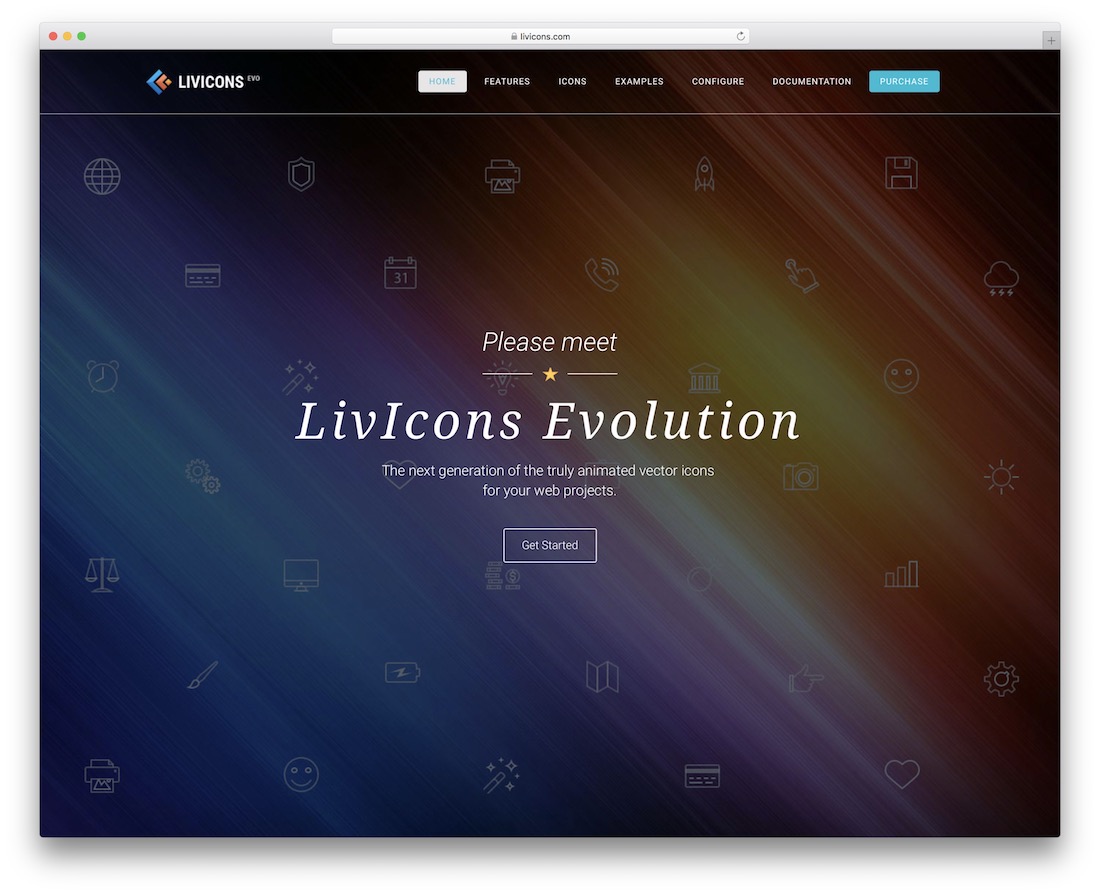 livicons evolution svg animatied icons