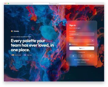 Login Page V04 free HTML and CSS snippet by Colorlib