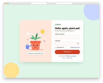 Login Page V08 free HTML and CSS snippet by Colorlib