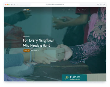Lovecare website template