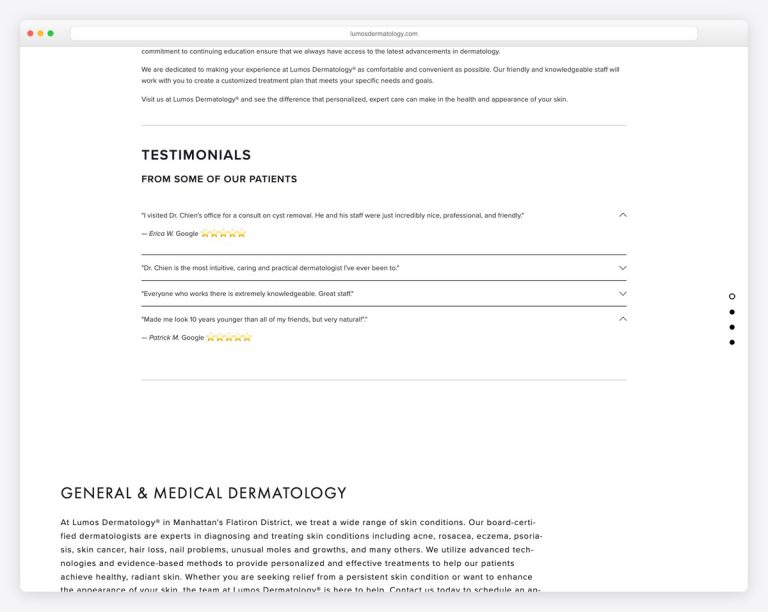 26 Best Dermatologist Website Examples 2026 - Colorlib