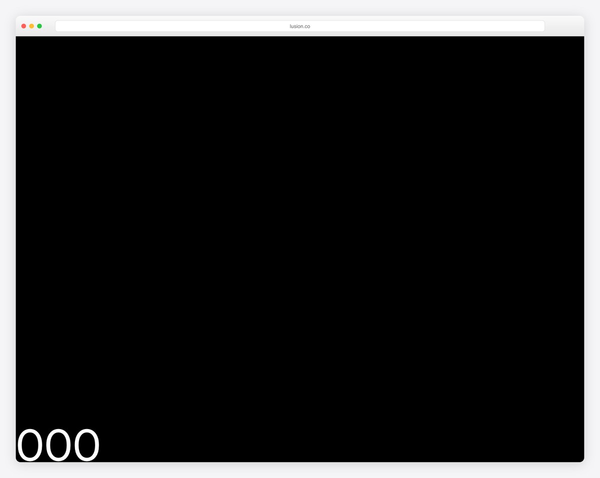 Lusion creative studio website