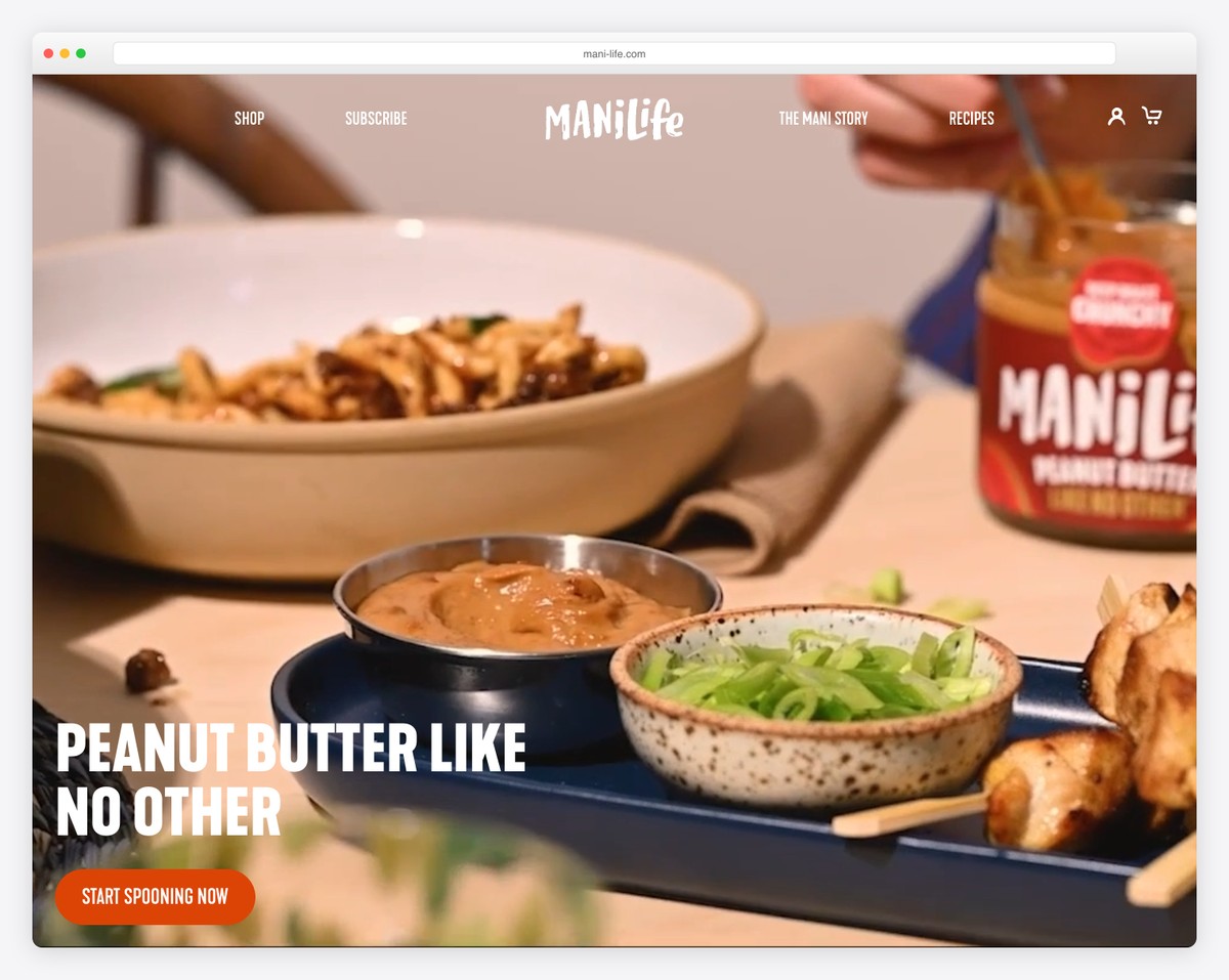 manilife food website