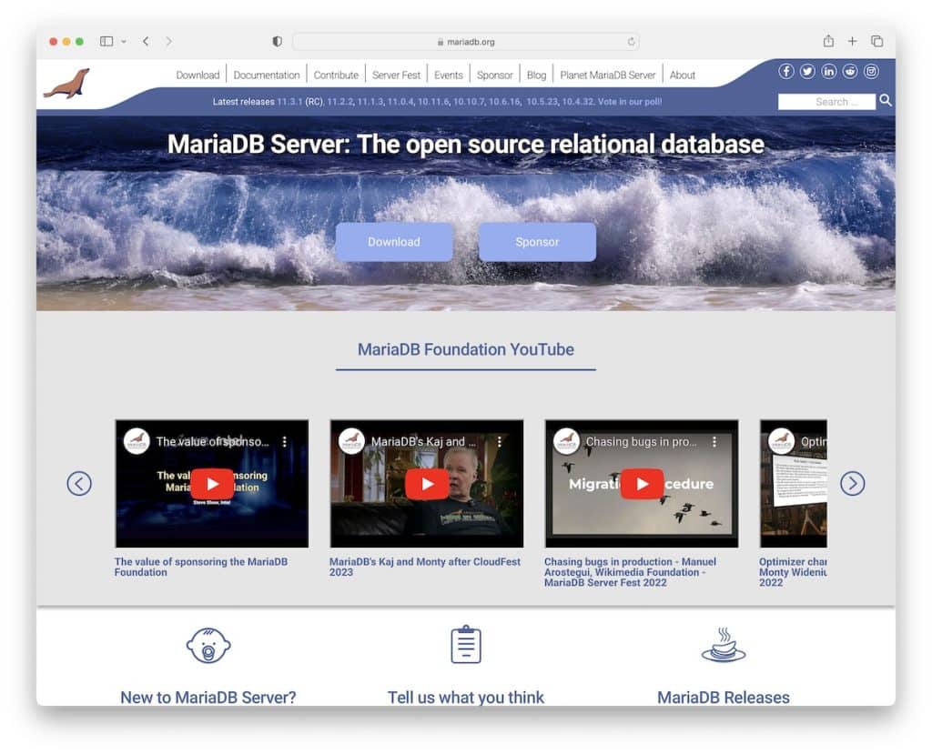 mariadb open source database software