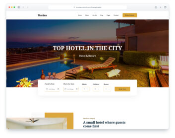 Marian website template
