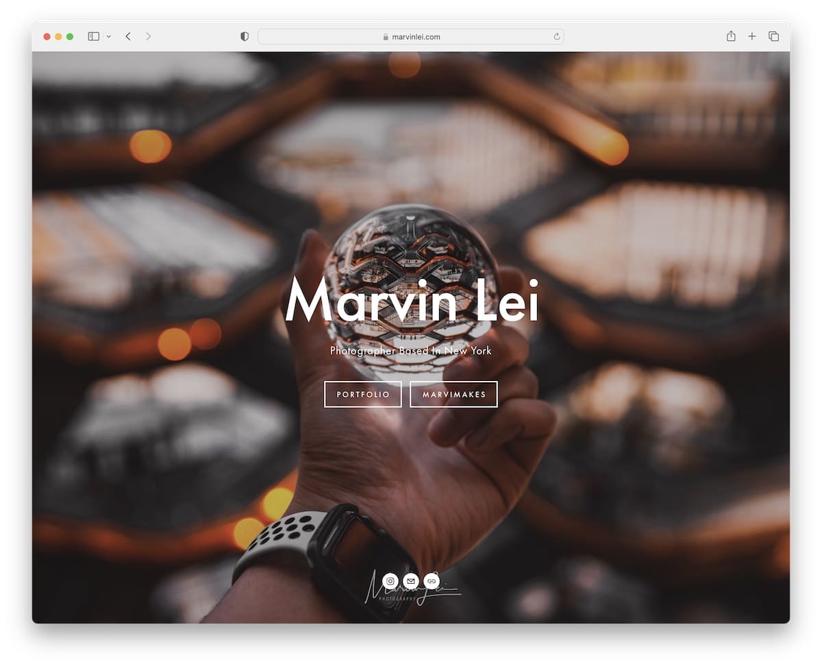 marvin lei squarespace photography example