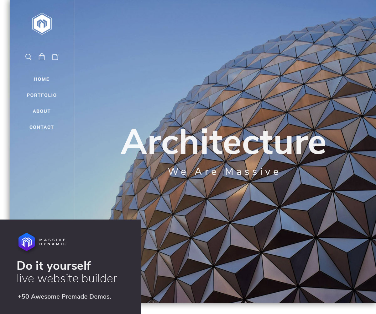 massive dynamic best wordpress themes for architects