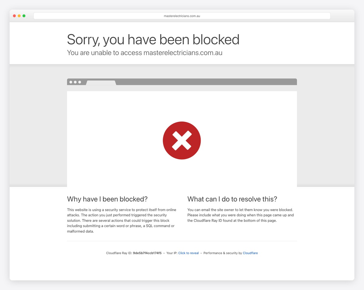 Master Electricians Australia