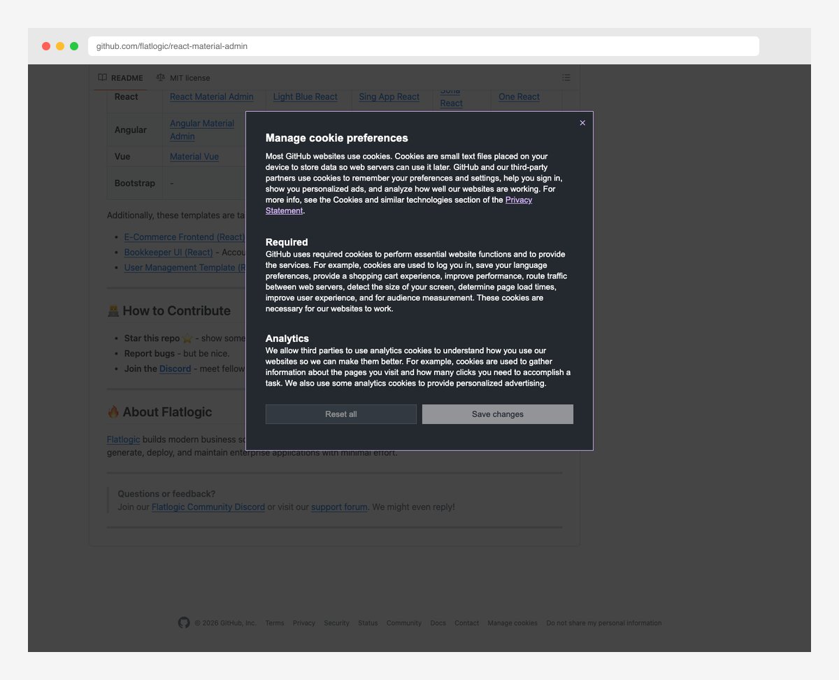 React Material Admin by Flatlogic with MUI ApexCharts and Recharts data visualization