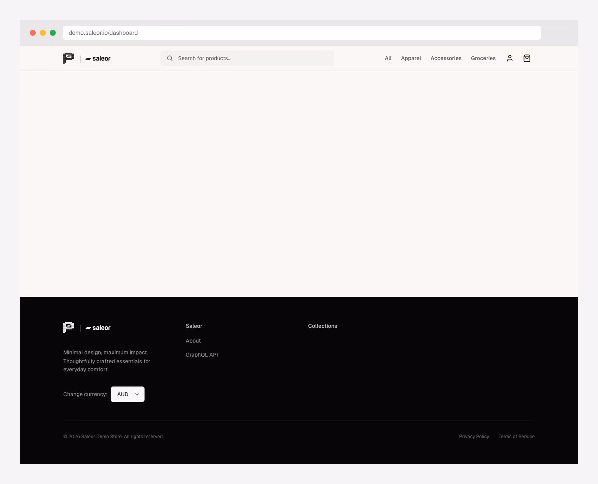 Medusa headless commerce admin dashboard