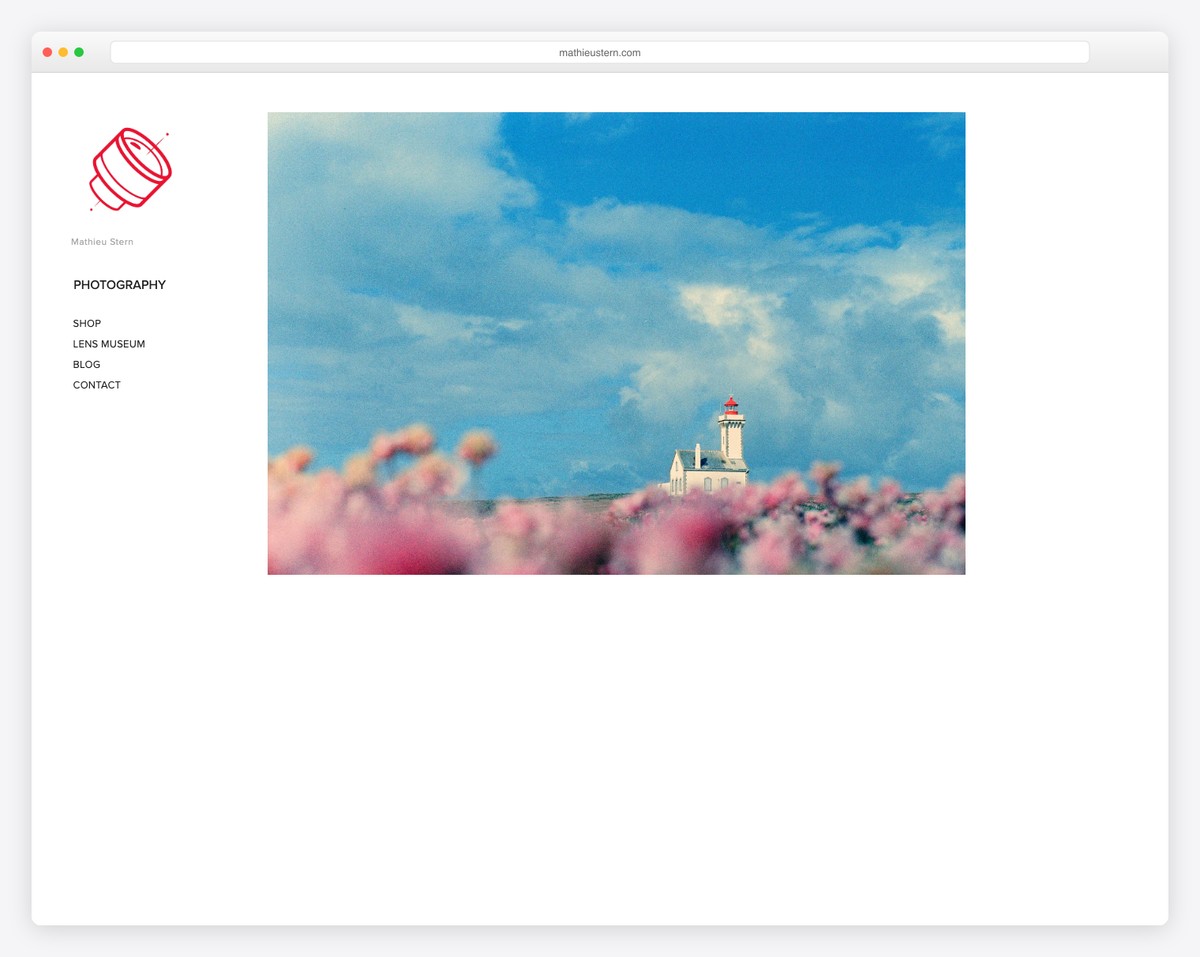 mathieu stern website example