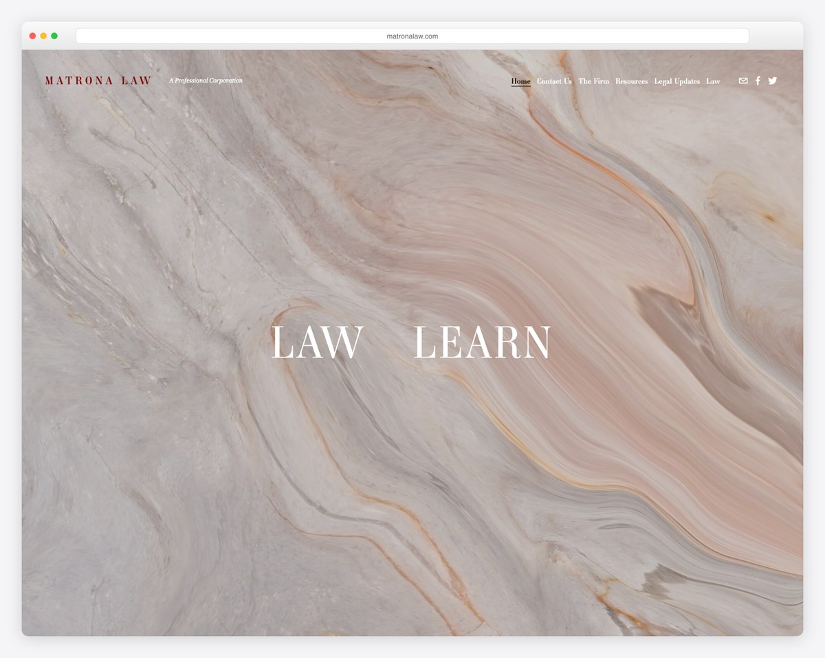 matrona law website