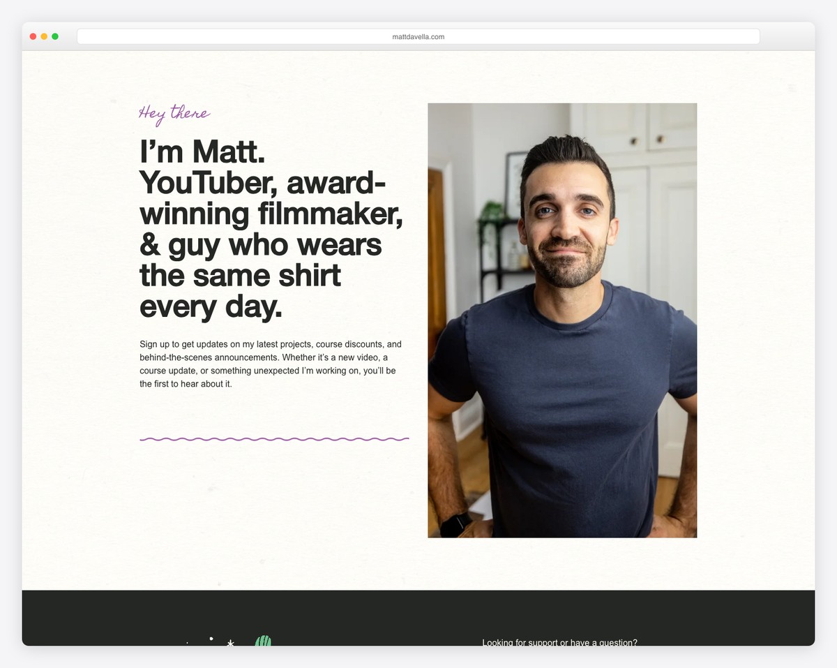 matt davella service website